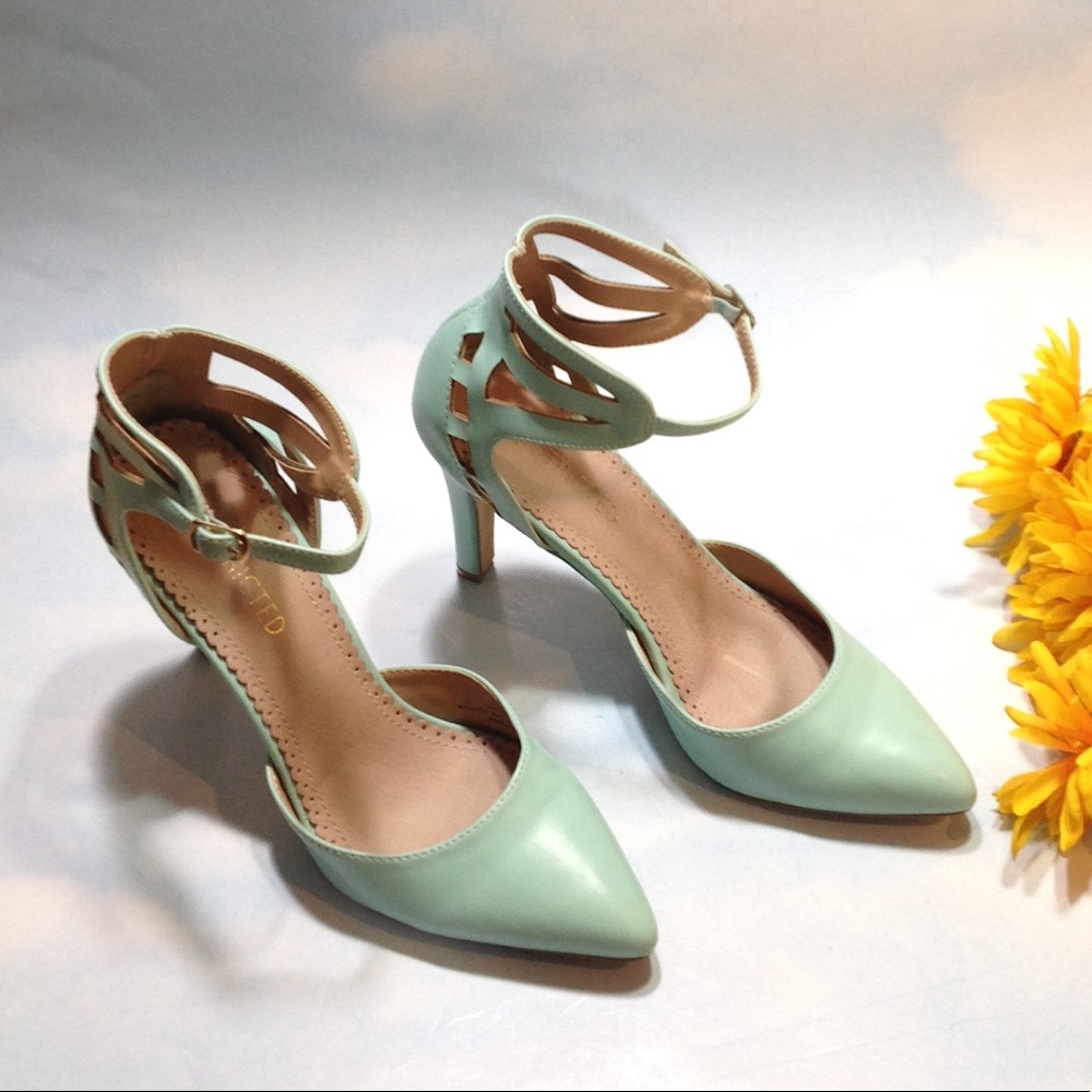 Restricted Ankle Straps Heels